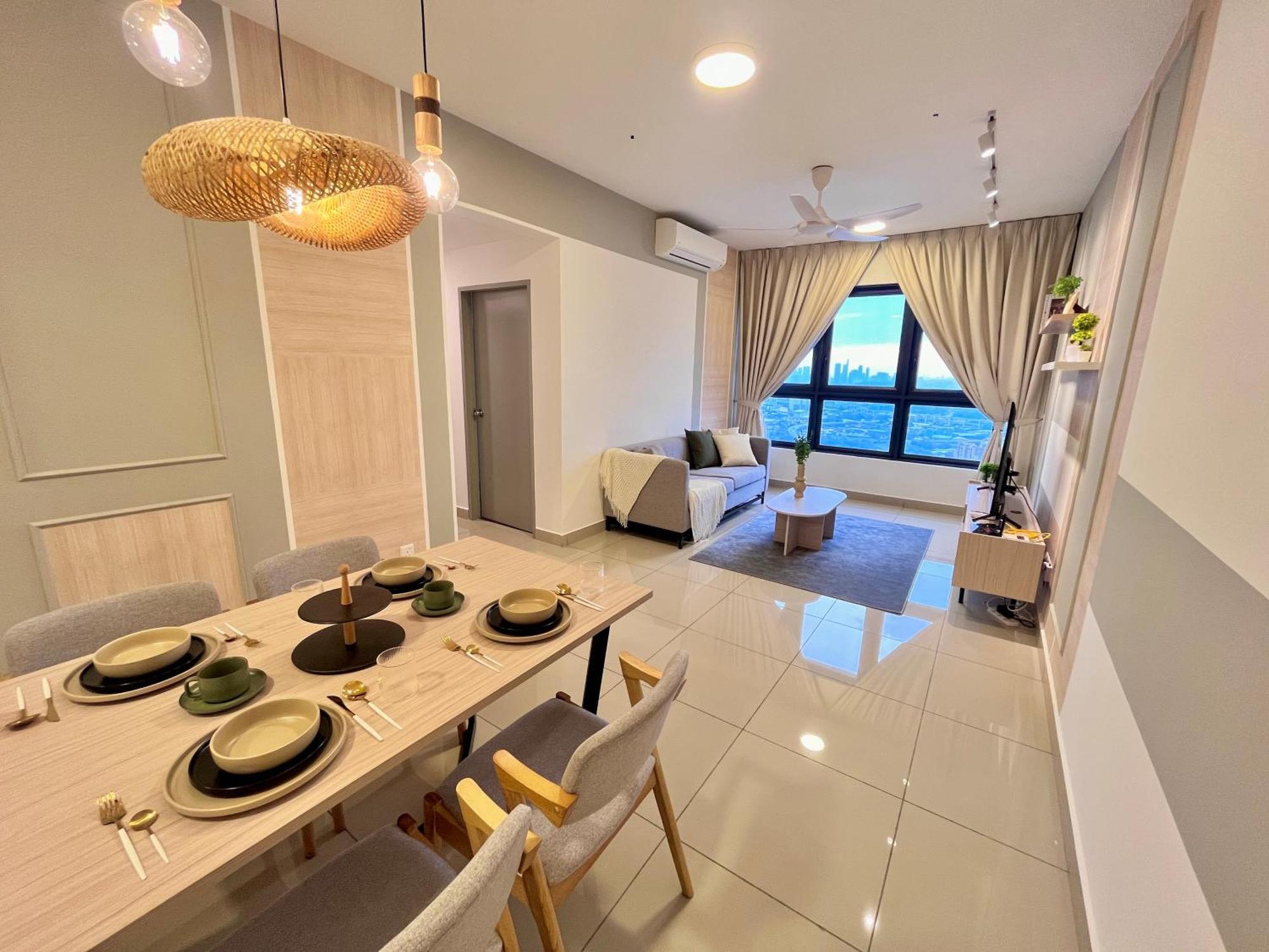 Apartment Green Park Olympic Pool Double Story Gym Mrt Lrt Kuala Lumpur