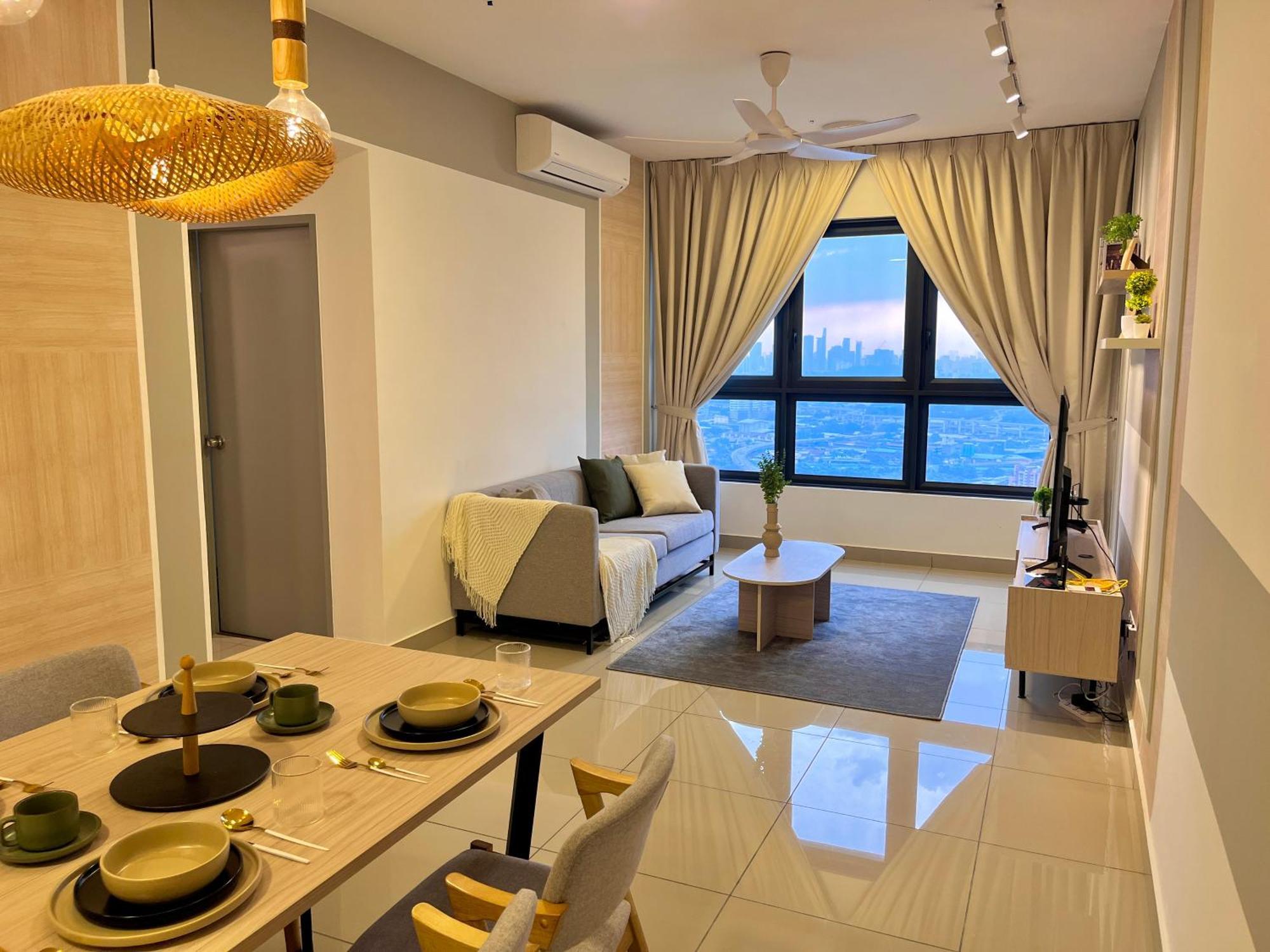 Apartment Green Park Olympic Pool Double Story Gym Mrt Lrt *